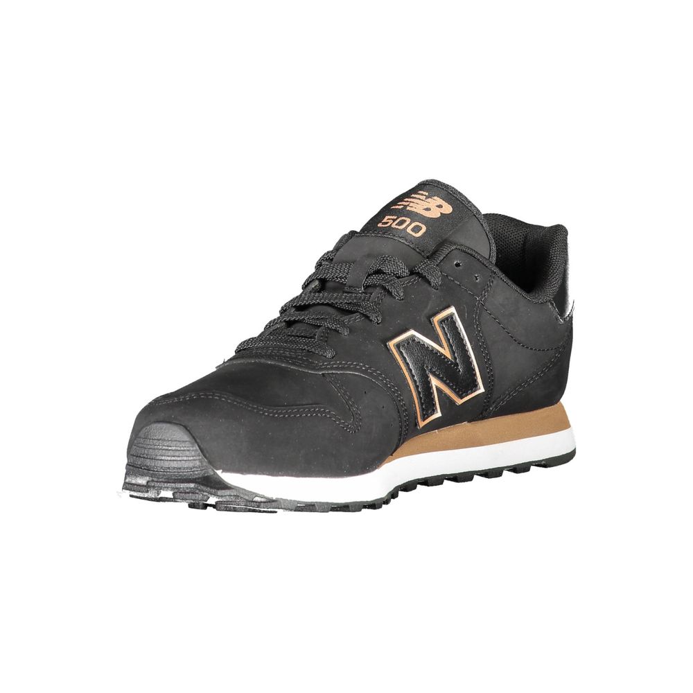 New Balance Black Polyester Sneaker