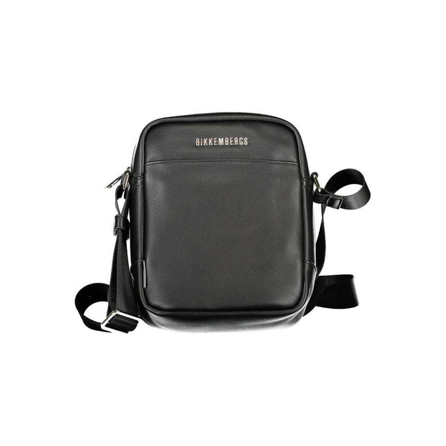 Bikkembergs Black Polyethylene Shoulder Bag - Hilstor