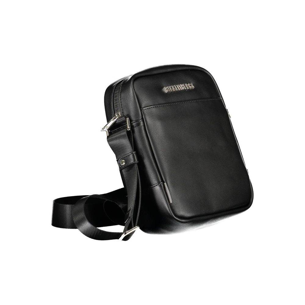 Bikkembergs Black Polyethylene Shoulder Bag - Hilstor