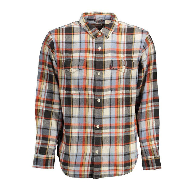 Levi's Blue Cotton Shirt - Hilstor