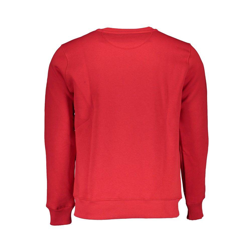 North Sails Red Cotton Men Sweater - Hilstor