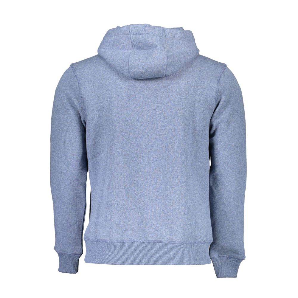 North Sails Blue Cotton Men Sweater - Hilstor
