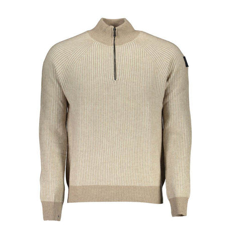 North Sails Beige Wool Sweater - Hilstor