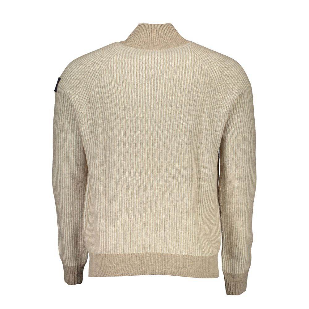 North Sails Beige Wool Sweater - Hilstor