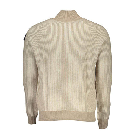 North Sails Beige Wool Sweater - Hilstor