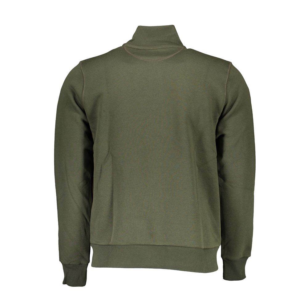 North Sails Green Cotton Men Sweater - Hilstor