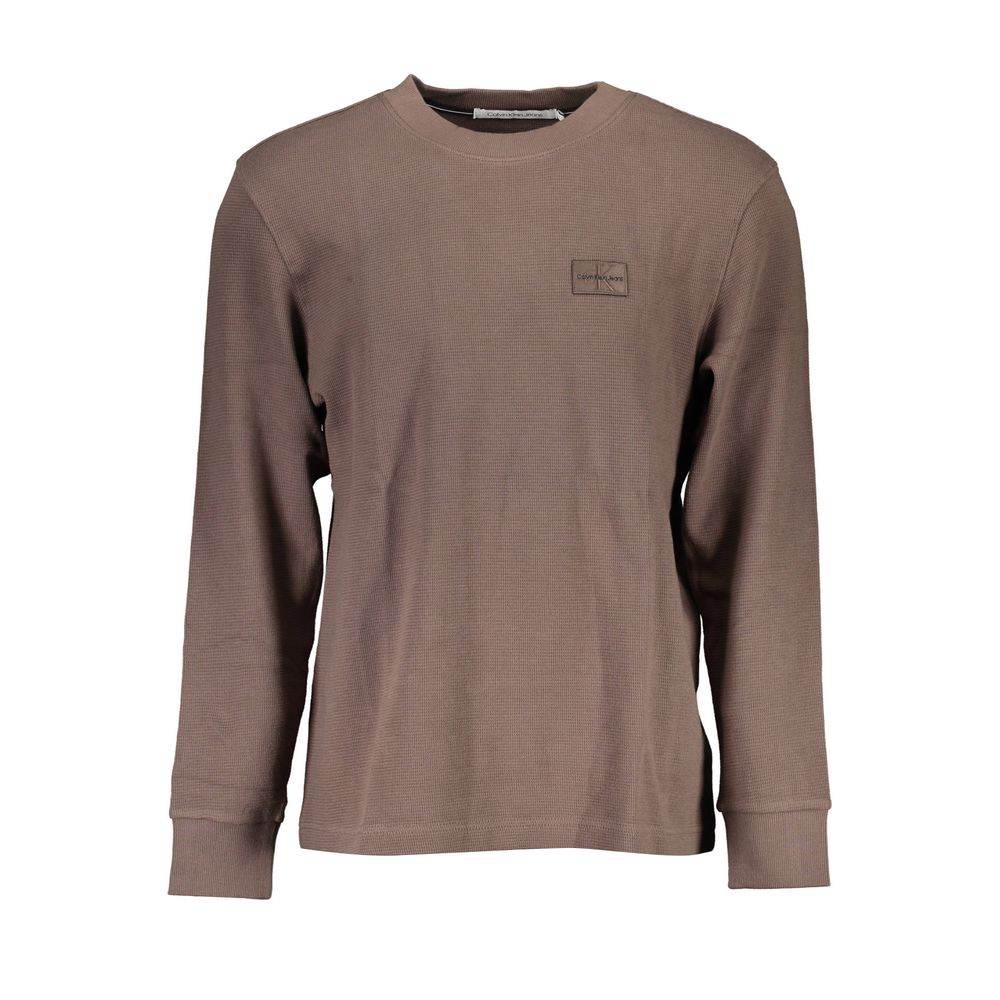 Calvin Klein Brown Cotton Sweater - Hilstor