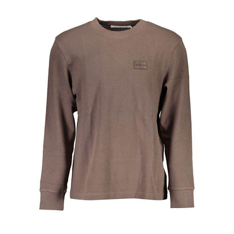Calvin Klein Brown Cotton Sweater - Hilstor