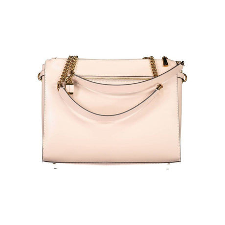 Guess Jeans Pink Polyethylene Handbag - Hilstor