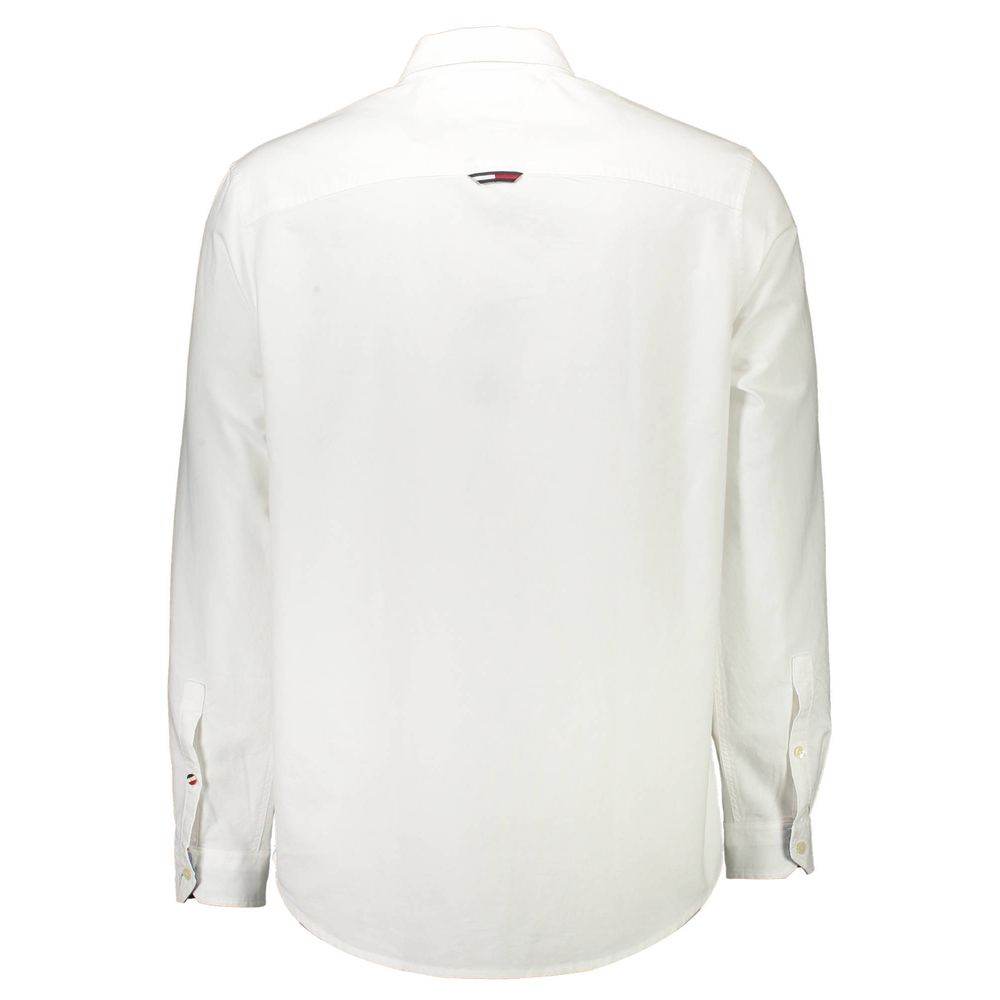 Tommy Hilfiger White Cotton Shirt - Hilstor