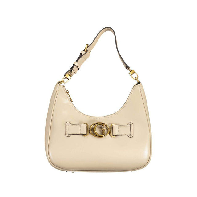 Guess Jeans Beige Polyethylene Handbag - Hilstor