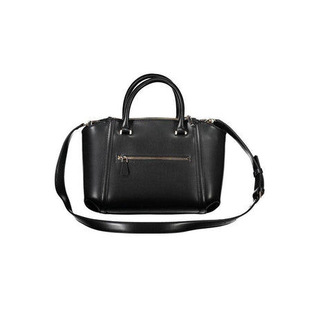 Guess Jeans Black Polyethylene Handbag - Hilstor