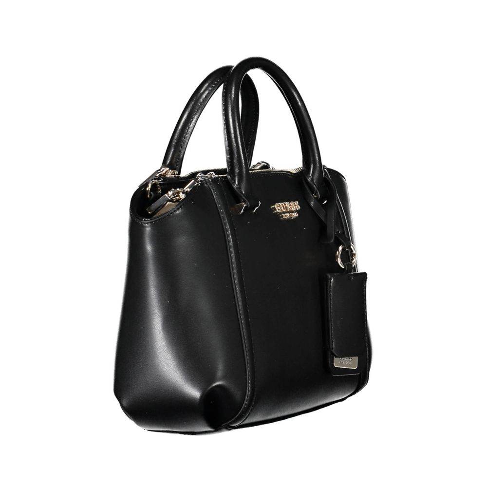 Guess Jeans Black Polyethylene Handbag - Hilstor