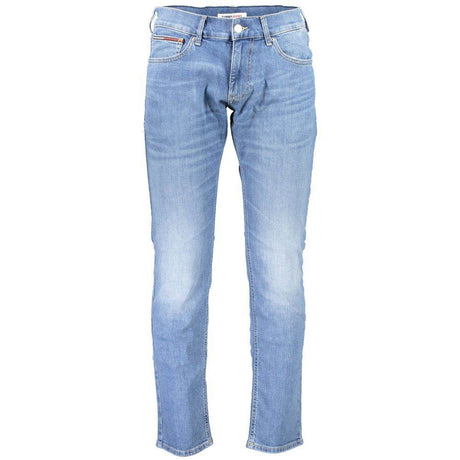 Tommy Hilfiger Blue Cotton Men Jeans - Hilstor