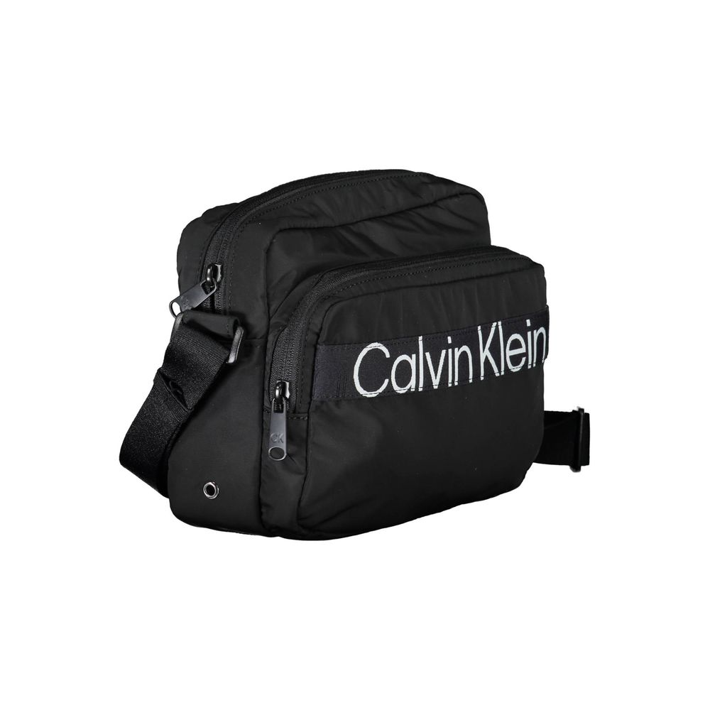 Calvin Klein Black Polyester Shoulder Bag