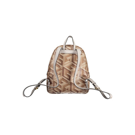Guess Jeans Brown Polyethylene Backpack