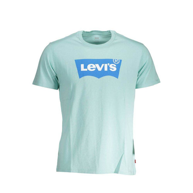 Levi's Blue Cotton T-Shirt - Hilstor