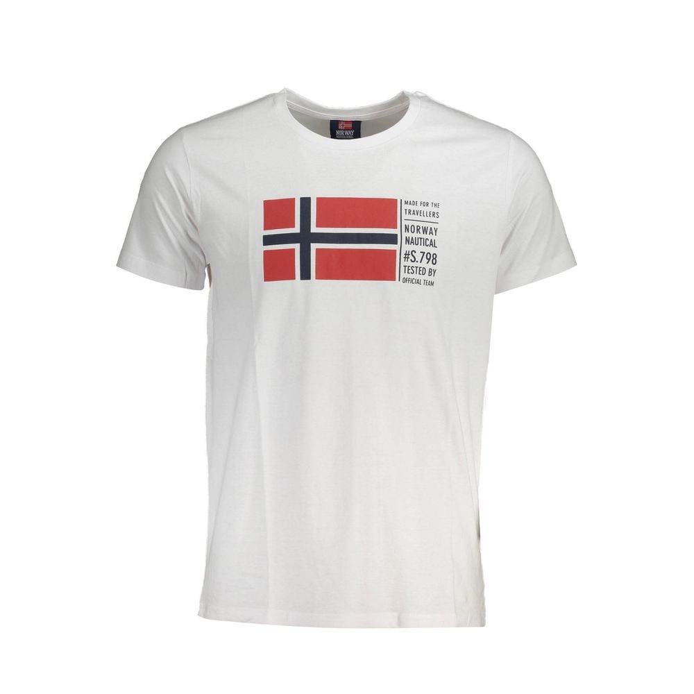 Norway 1963 White Cotton T-Shirt - Hilstor