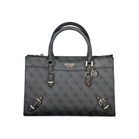 Guess Jeans Black Polyethylene Handbag - Hilstor