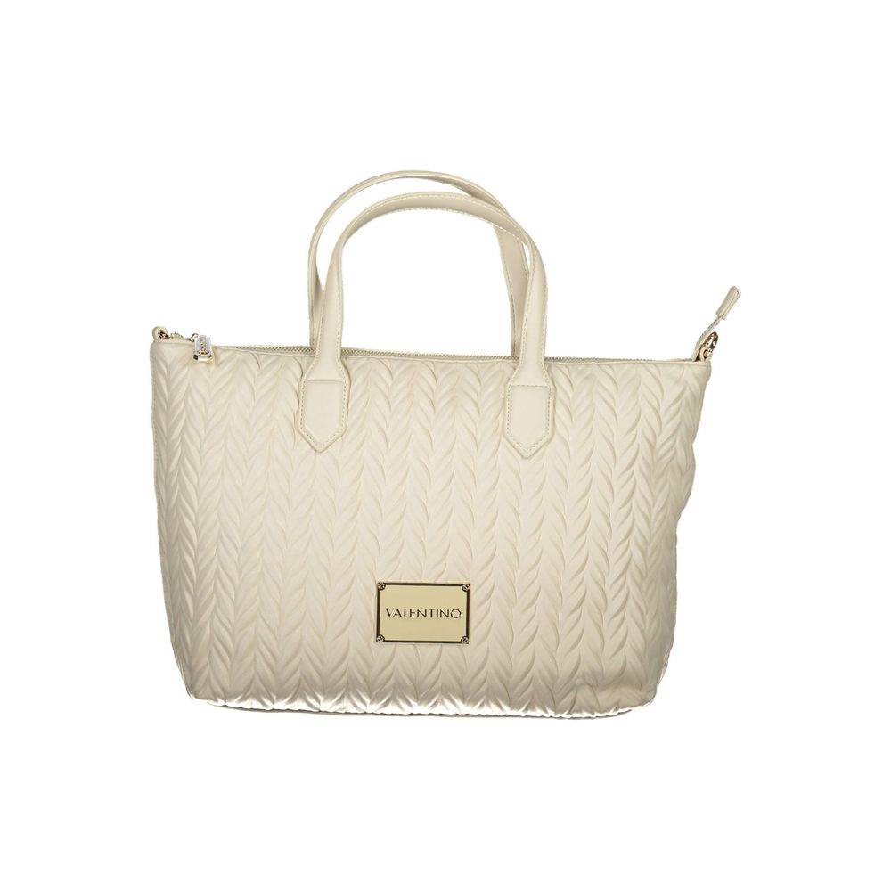 Mario Valentino White Polyethylene Handbag - Hilstor