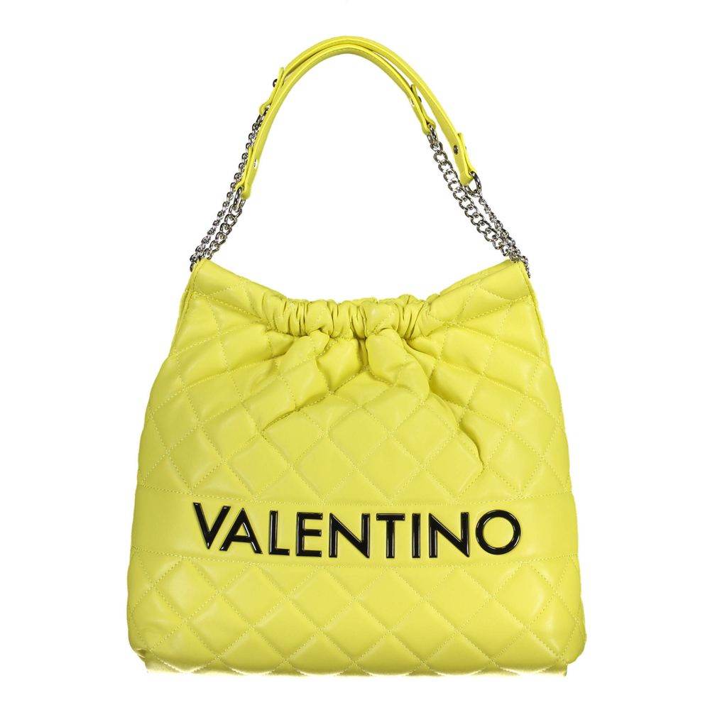 Mario Valentino Yellow Polyethylene Handbag - Hilstor