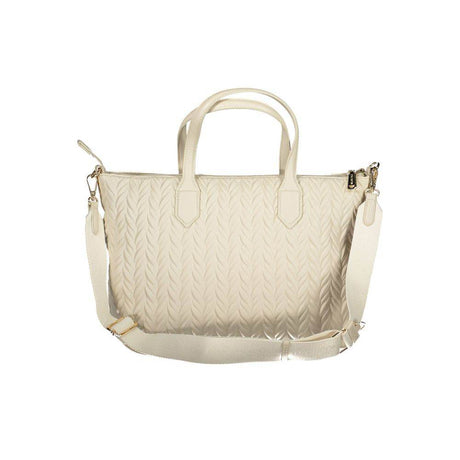 Mario Valentino White Polyethylene Handbag - Hilstor
