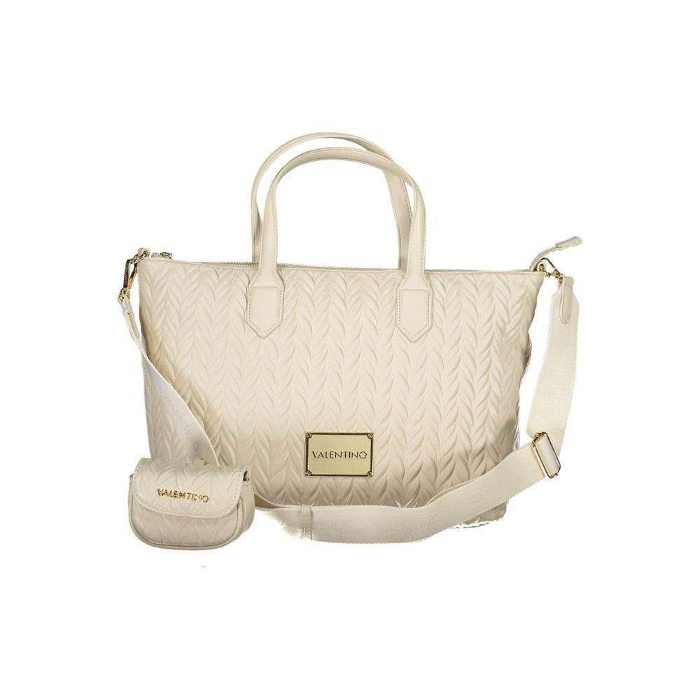 Mario Valentino White Polyethylene Handbag - Hilstor