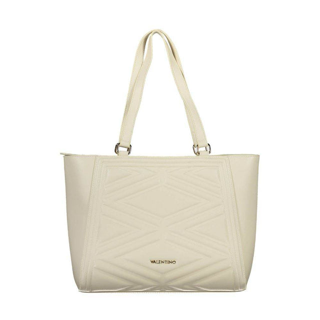 Mario Valentino Beige Polyethylene Handbag - Hilstor