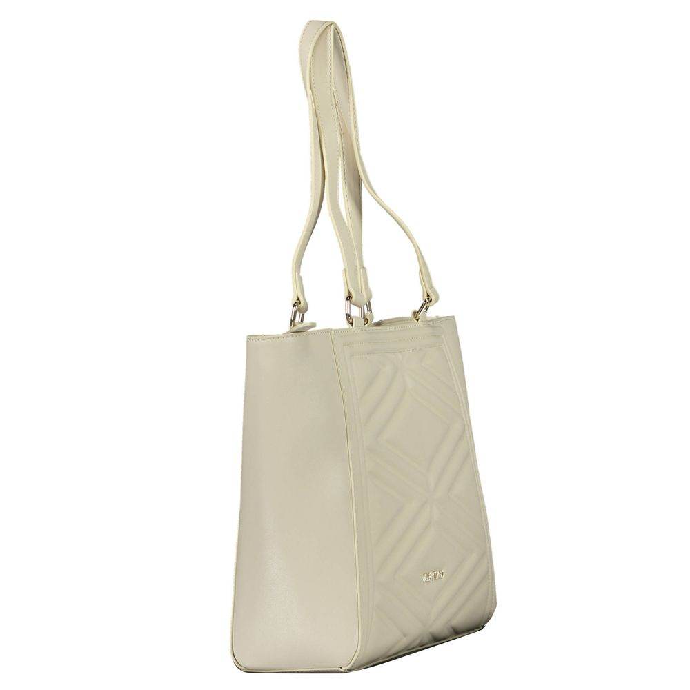 Mario Valentino Beige Polyethylene Handbag - Hilstor
