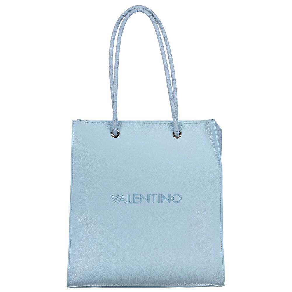 Mario Valentino Blue Polyethylene Handbag - Hilstor