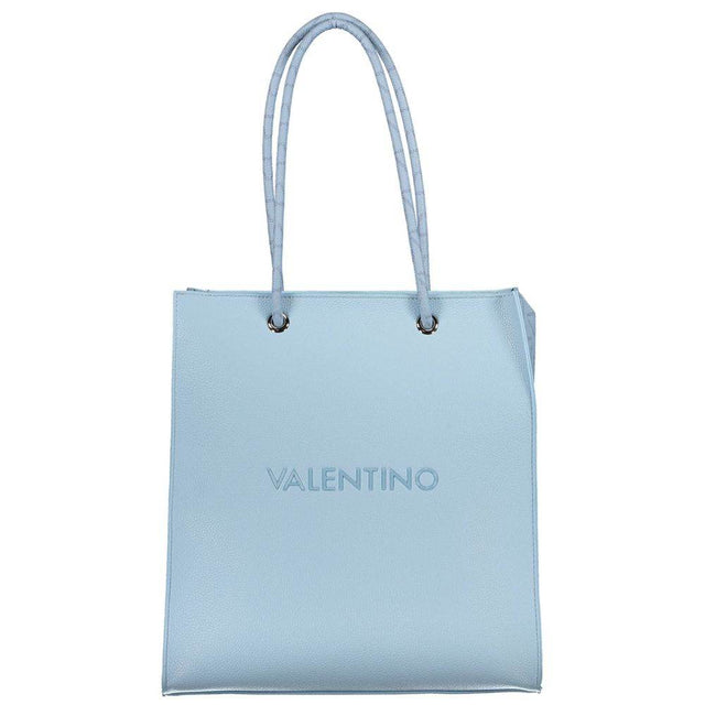 Mario Valentino Blue Polyethylene Handbag - Hilstor