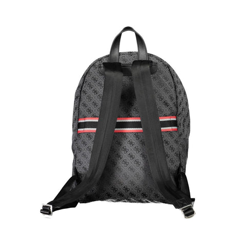 Guess Jeans Black Polyester Backpack