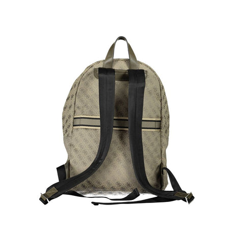 Guess Jeans Green Polyester Backpack