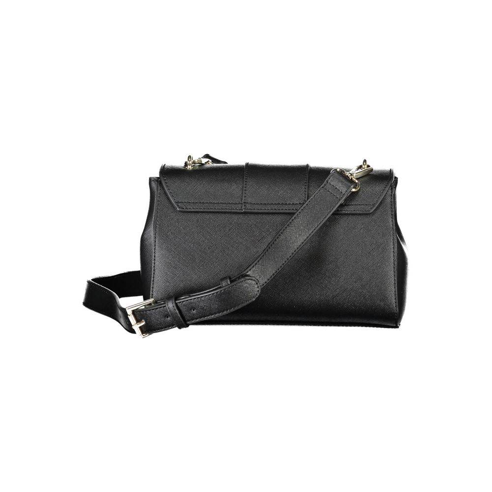 Mario Valentino Black Polyethylene Handbag - Hilstor