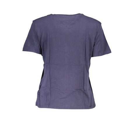 Tommy Hilfiger Blue Cotton Tops & T-Shirt