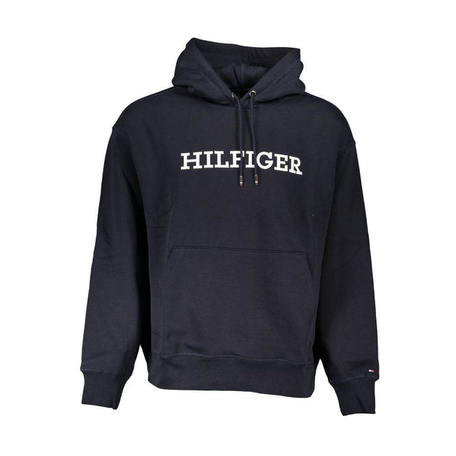 Tommy Hilfiger Blue Cotton Men Sweater - Hilstor