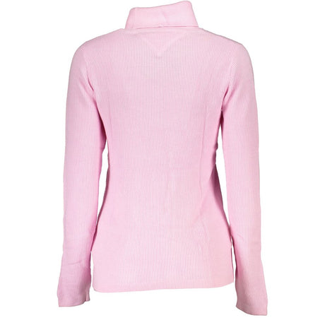 Tommy Hilfiger Pink Cotton Sweater
