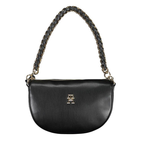 Tommy Hilfiger Black Polyethylene Handbag - Hilstor