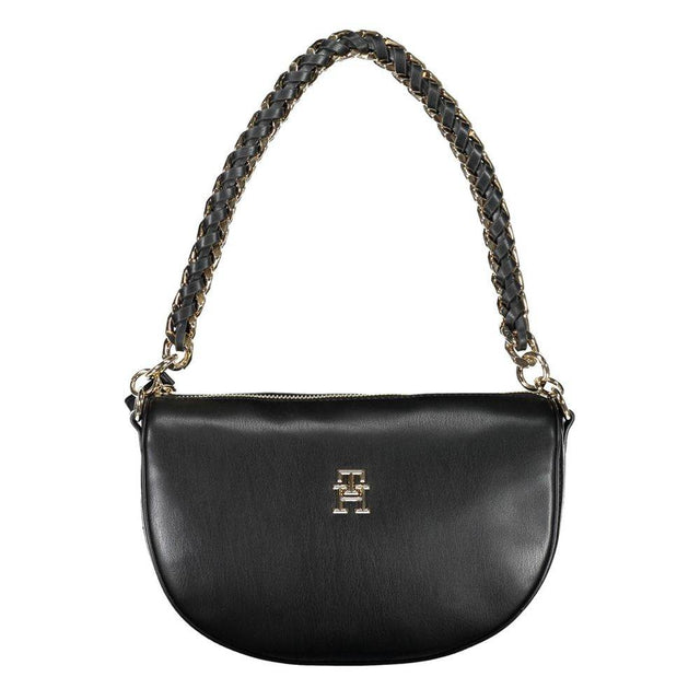 Tommy Hilfiger Black Polyethylene Handbag - Hilstor