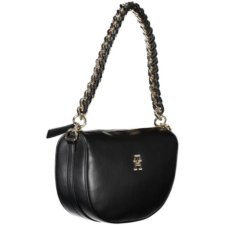 Tommy Hilfiger Black Polyethylene Handbag - Hilstor