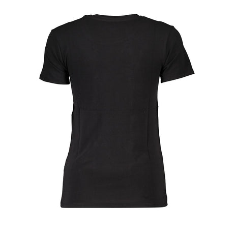 Cavalli Class Black Cotton Tops & T-Shirt