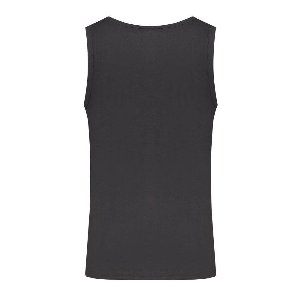 Norway 1963 Black Cotton Men Tank Top - Hilstor