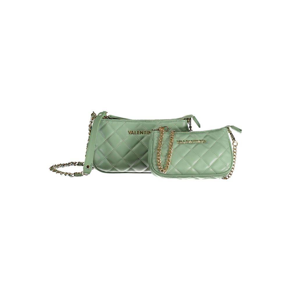 Mario Valentino Green Polyethylene Handbag - Hilstor