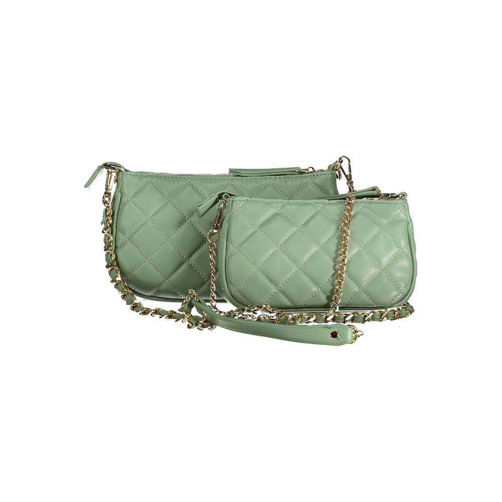 Mario Valentino Green Polyethylene Handbag - Hilstor