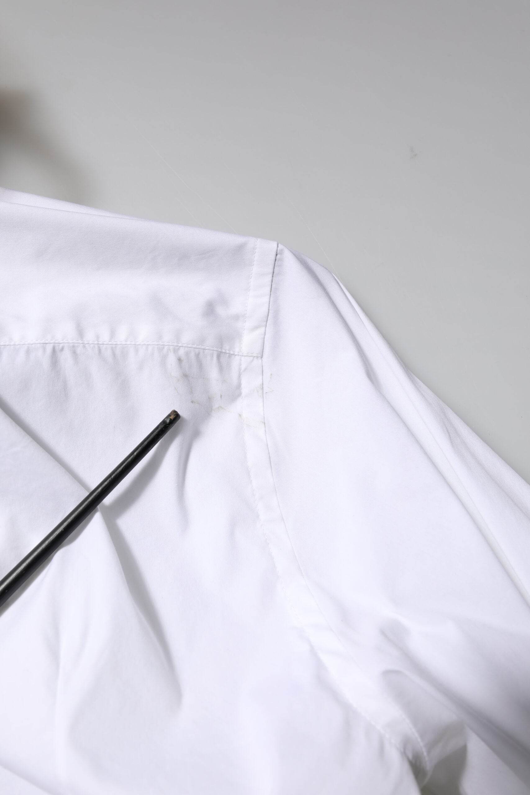 Dolce & Gabbana White Cotton GOLD Long Sleeves Formal Shirt - Hilstor