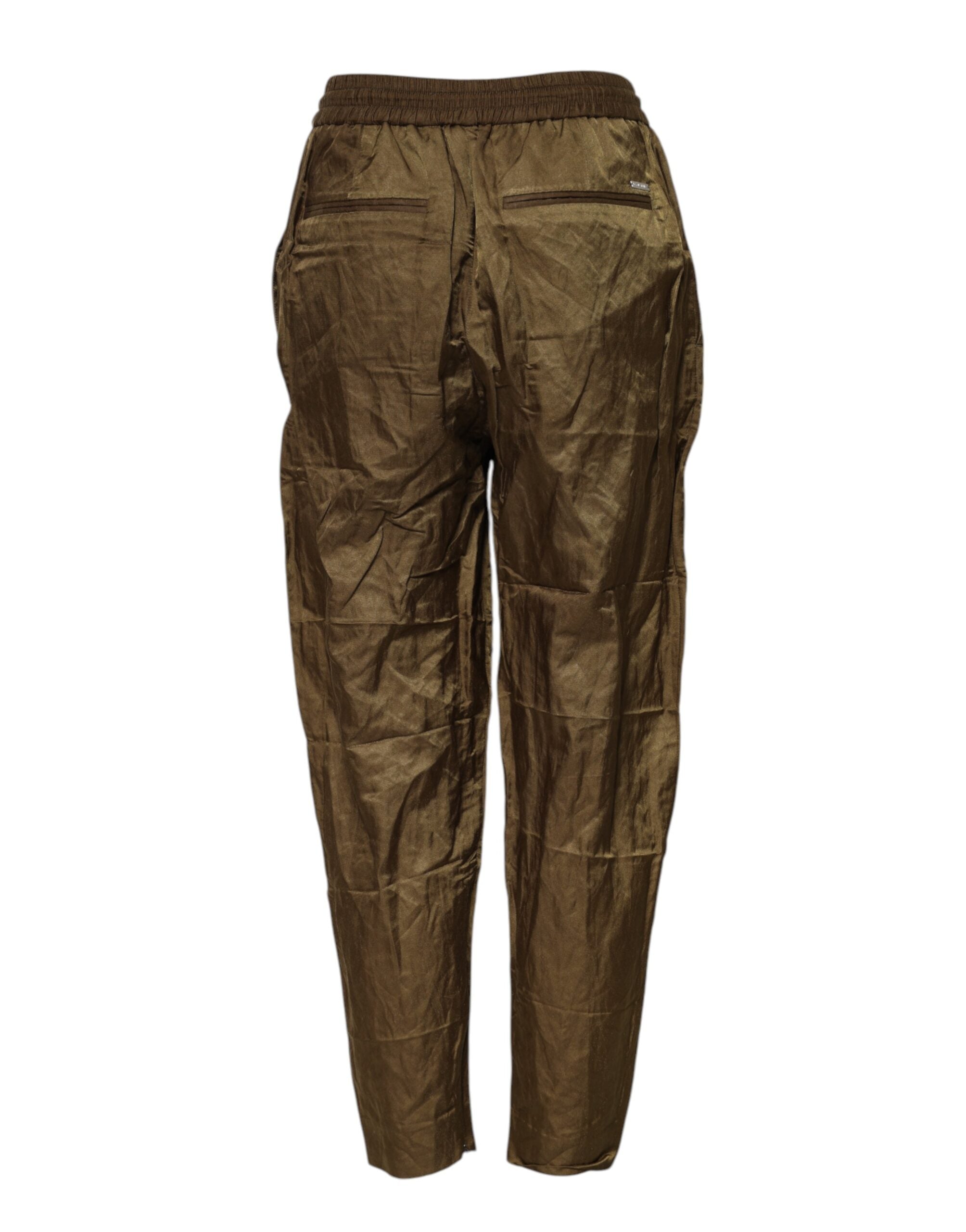 Dsquared² Brune Mellemhøj Taljede Dame Joggingbukser Bukser