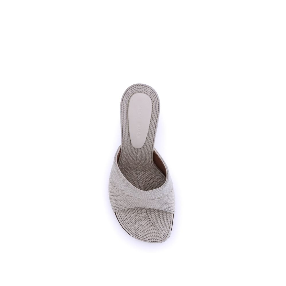 Amina Muaddi Taylor Sandals