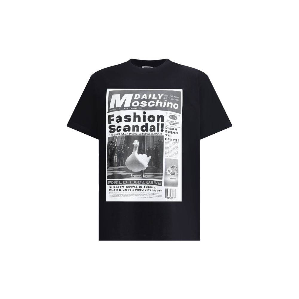 Moschino T-shirt whit maxi print - Hilstor