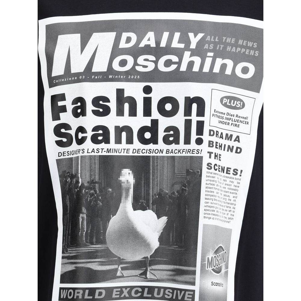 Moschino T-shirt whit maxi print - Hilstor