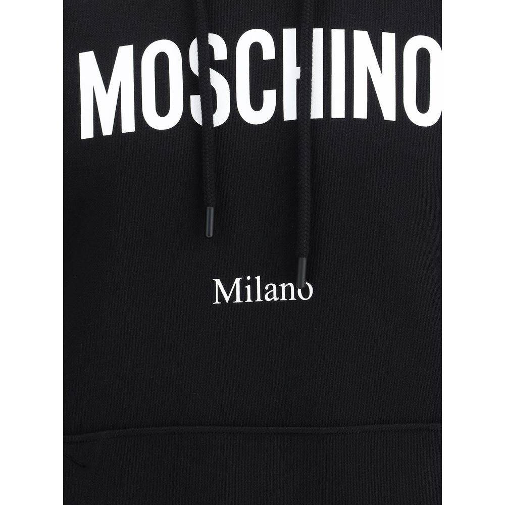 Moschino Logoed Hoodie - Hilstor